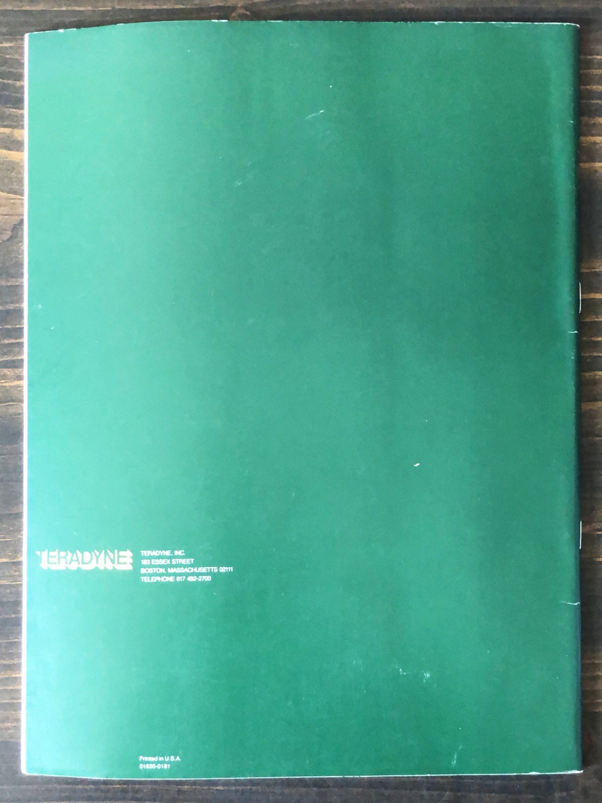 1980 Teradyne, Inc. Annual Report