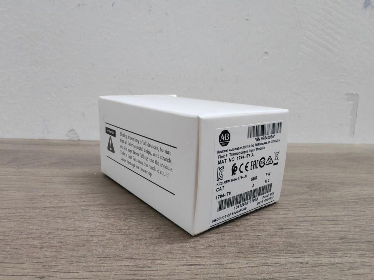 New Allen Bradley 1794-IT8 Flex I/O 8 Channel Thermocouple Input Module