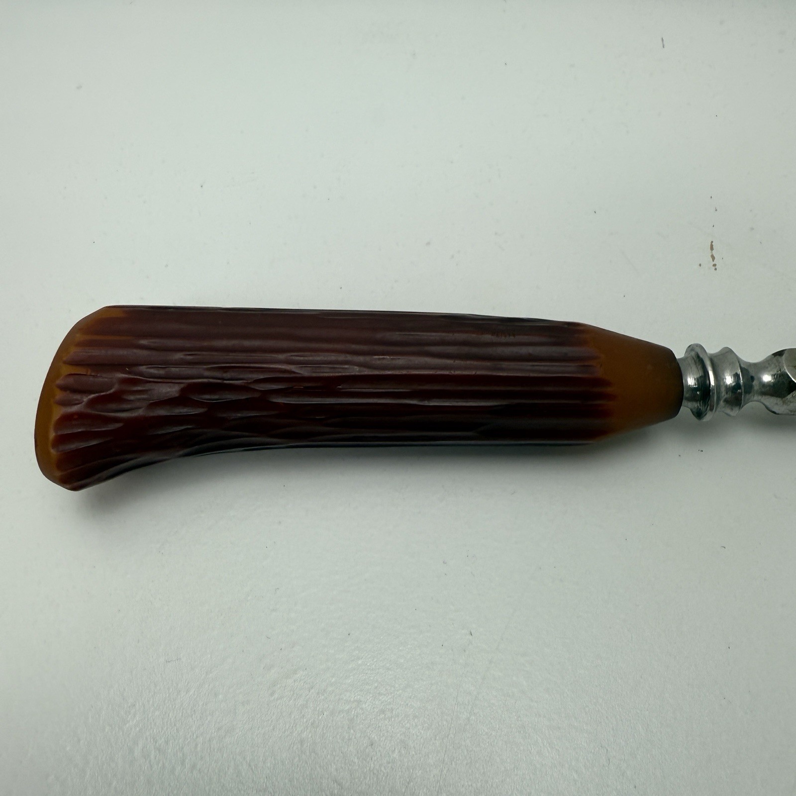 Vintage Sheffield Carving Fork Made In England M Bernard Co