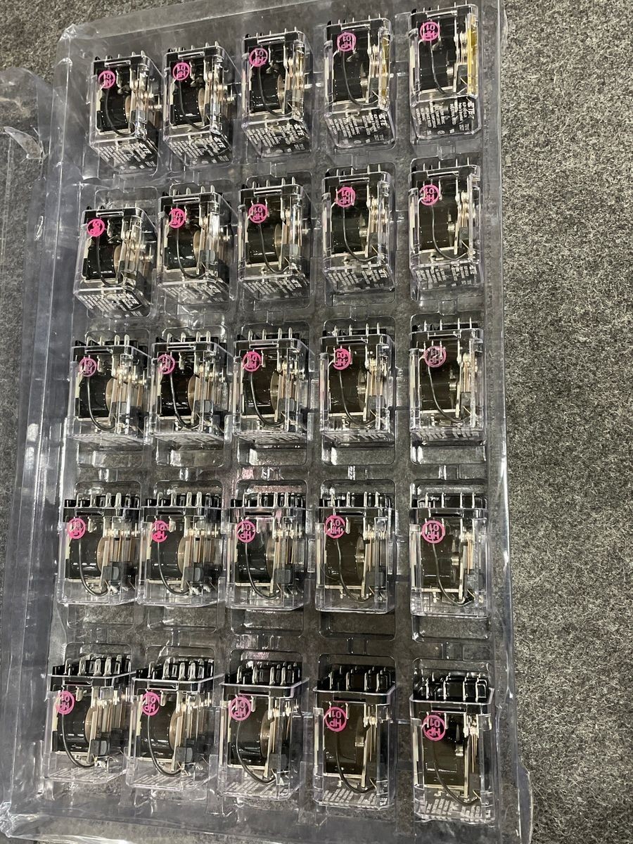 POTTER & BRUMFIELD KUP-14D15-24=KU Power Relay 1-1393118-4, Lot of 25