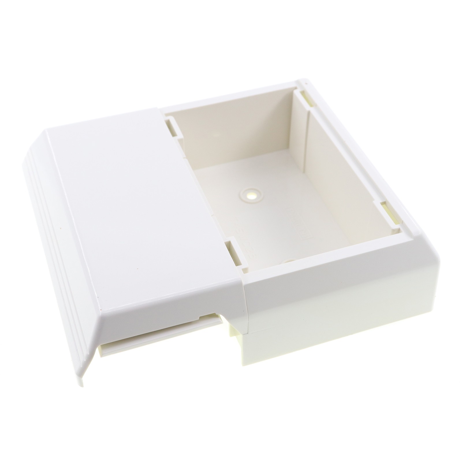 PANDUIT T45WC2IW PAN-WAY SURFACE RACEWAY T45 OFFSET DEVICE BOX, WHITE (10-PACK)