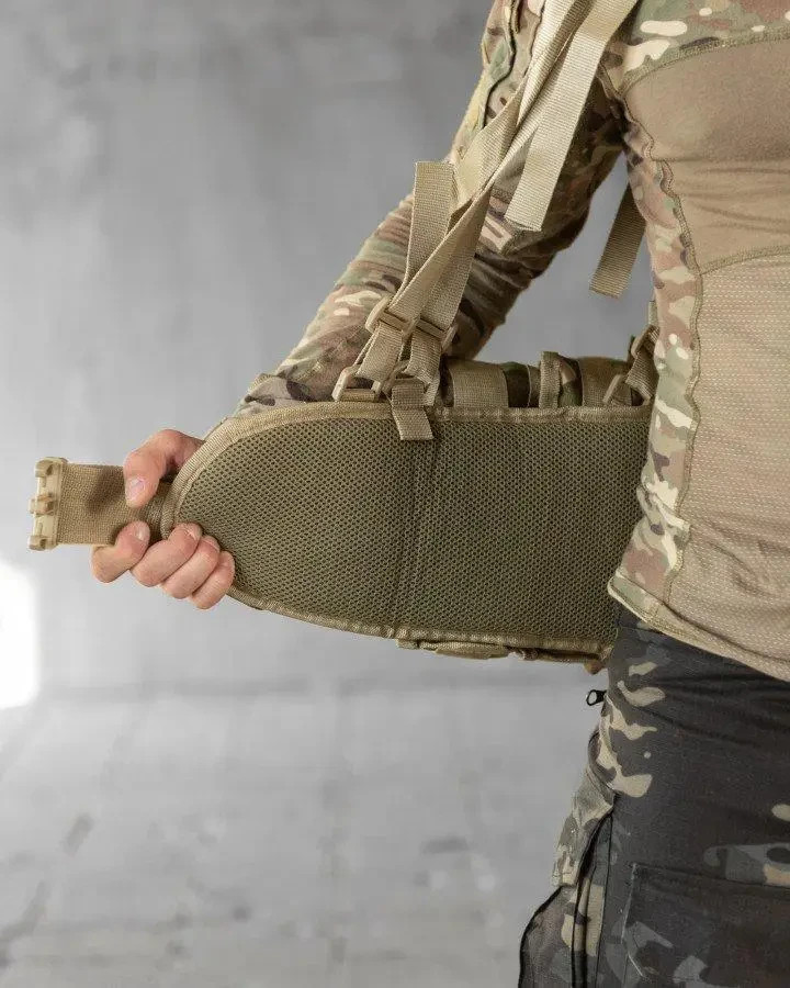Modular tactical belt RPS with backpack multicam multicam💛💙
