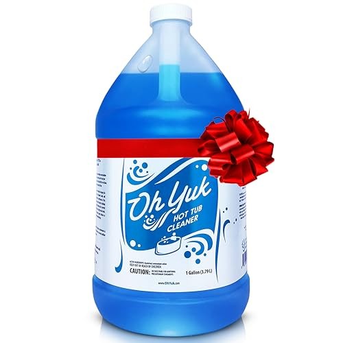 Oh Yuk Healthy Hot Tub Cleaner 1 Gallon Spa Cleaner Indoor/Outdoor