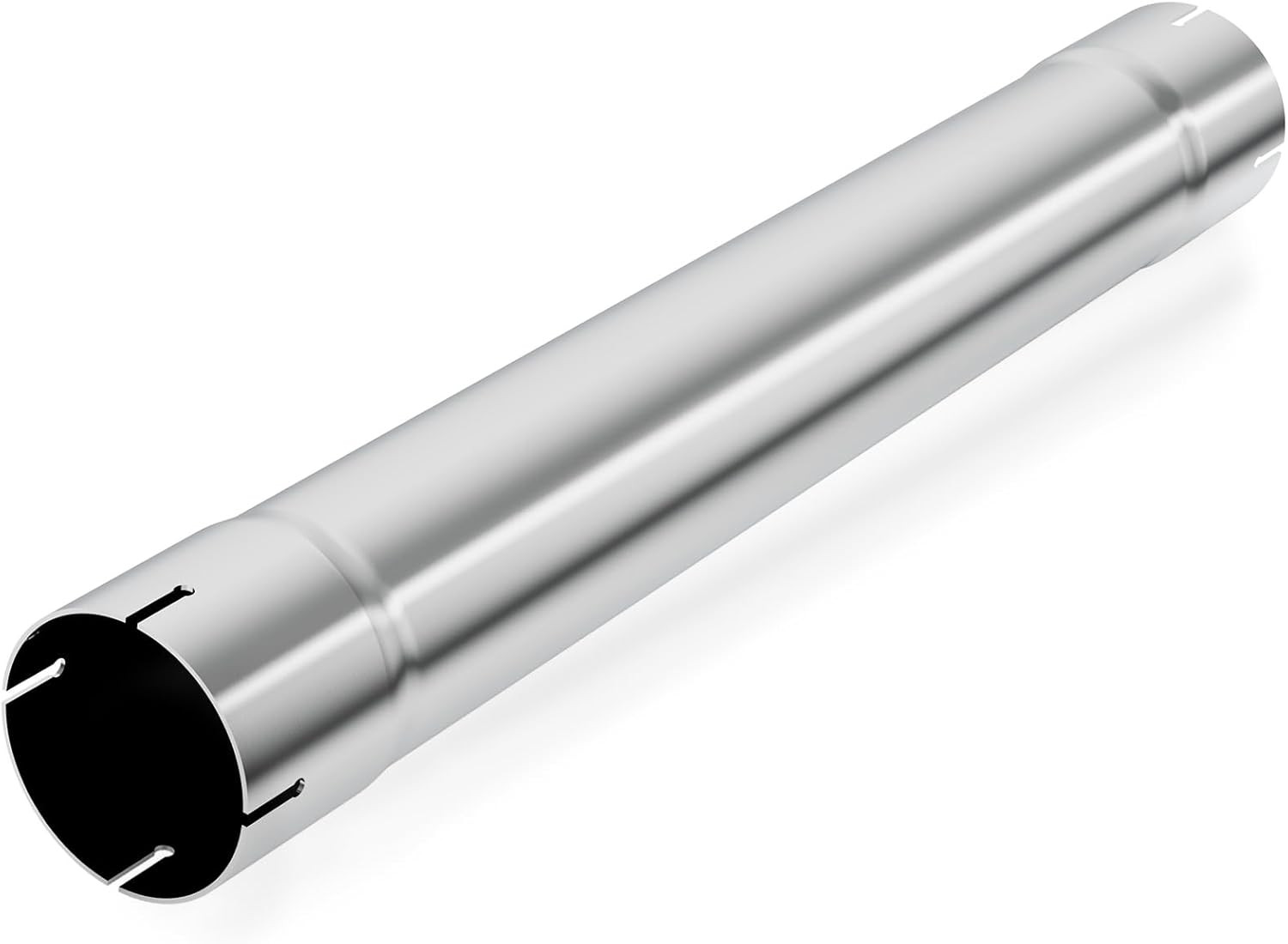 4" Muffler Straight Pipe Stainless Steel 30" Long Straight Exhaust Pipe