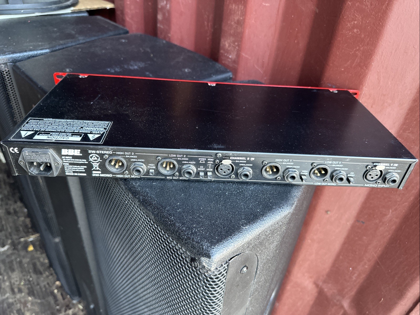 BBE Max-X3 Sonic Maximizer 2ch Audio Processor Crossover