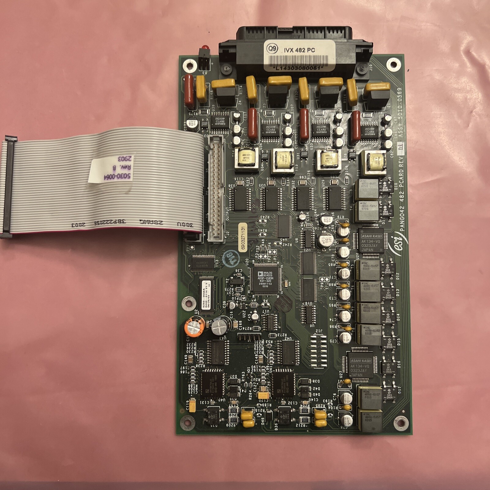 ESI IVX 482 PC CARD GEN 1 5010-0569 / 5000-0257 Expansion Card *Refurbished