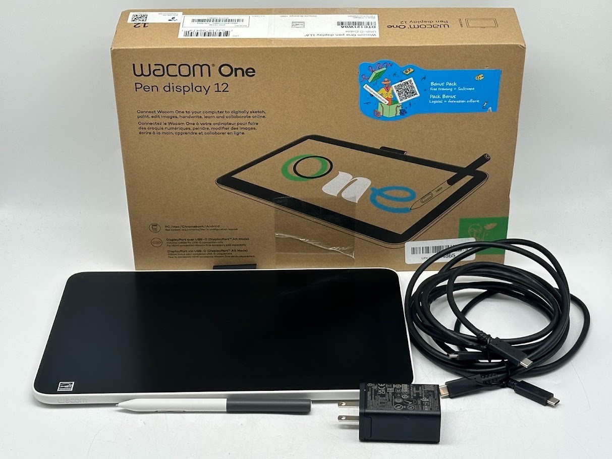 Wacom One 12 Drawing Tablet with Screen, 11.6" Chromebook
