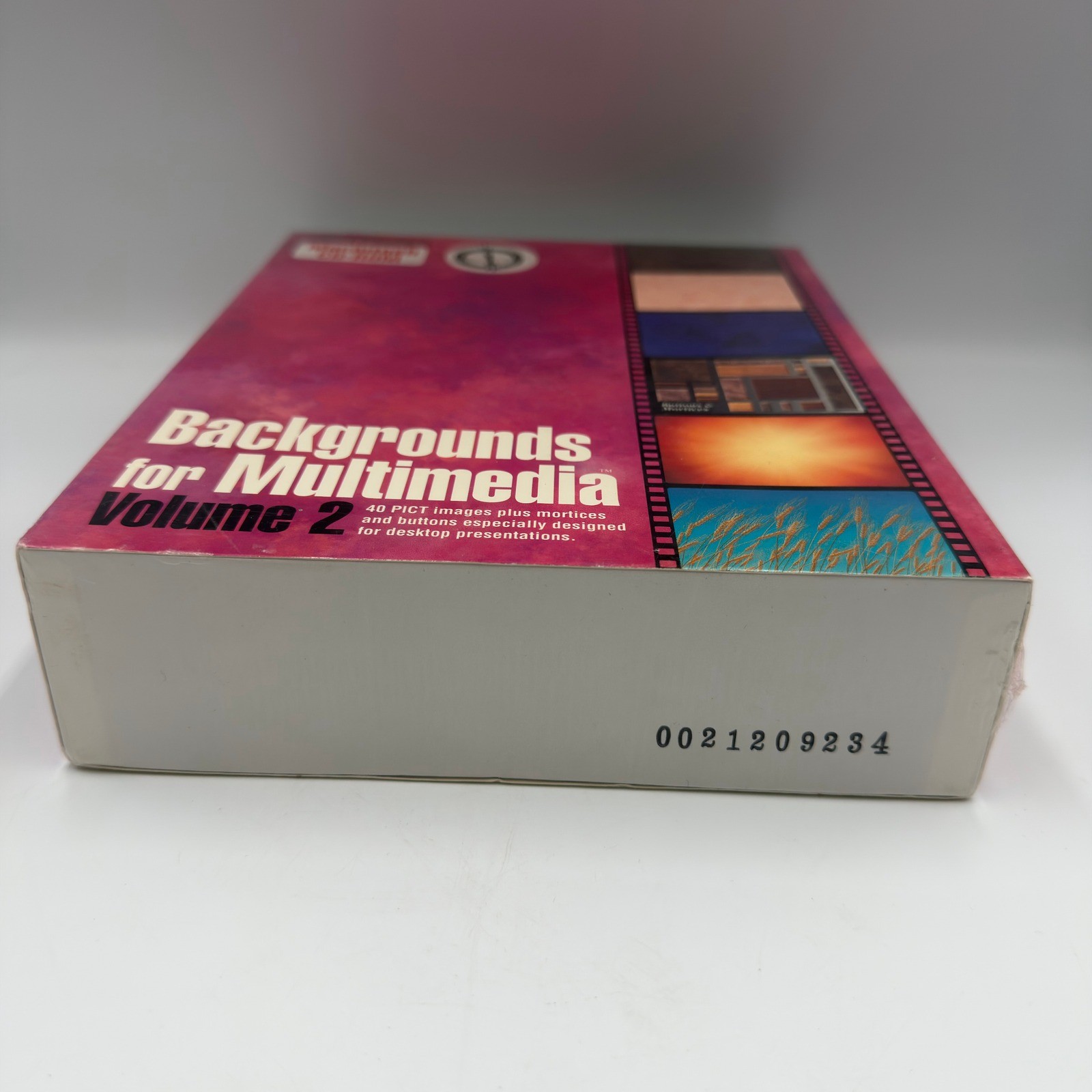 Artbeats Backgrounds for Multimedia Volume 2 Macintosh CD-ROM VTG Software NEW