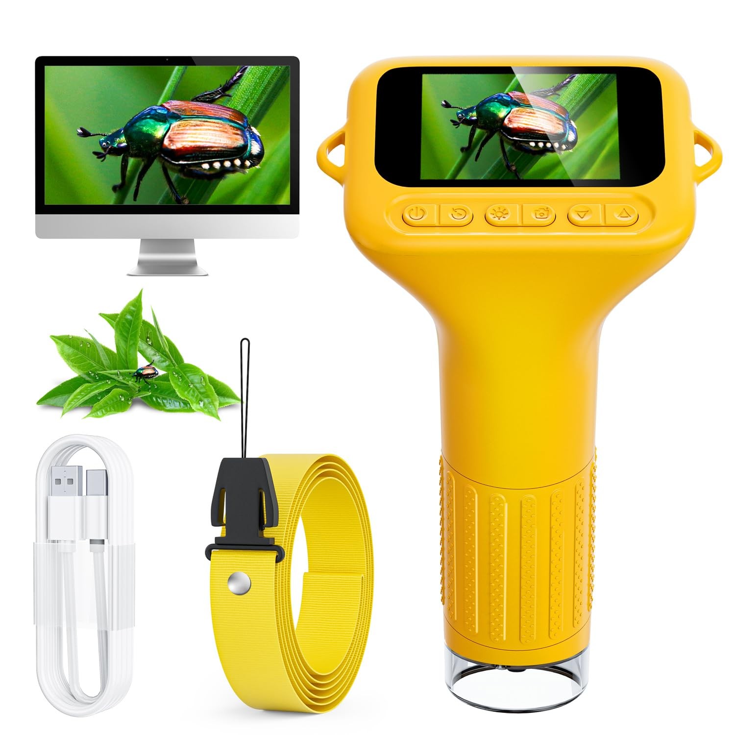 SKYBASIC Handheld Microscope