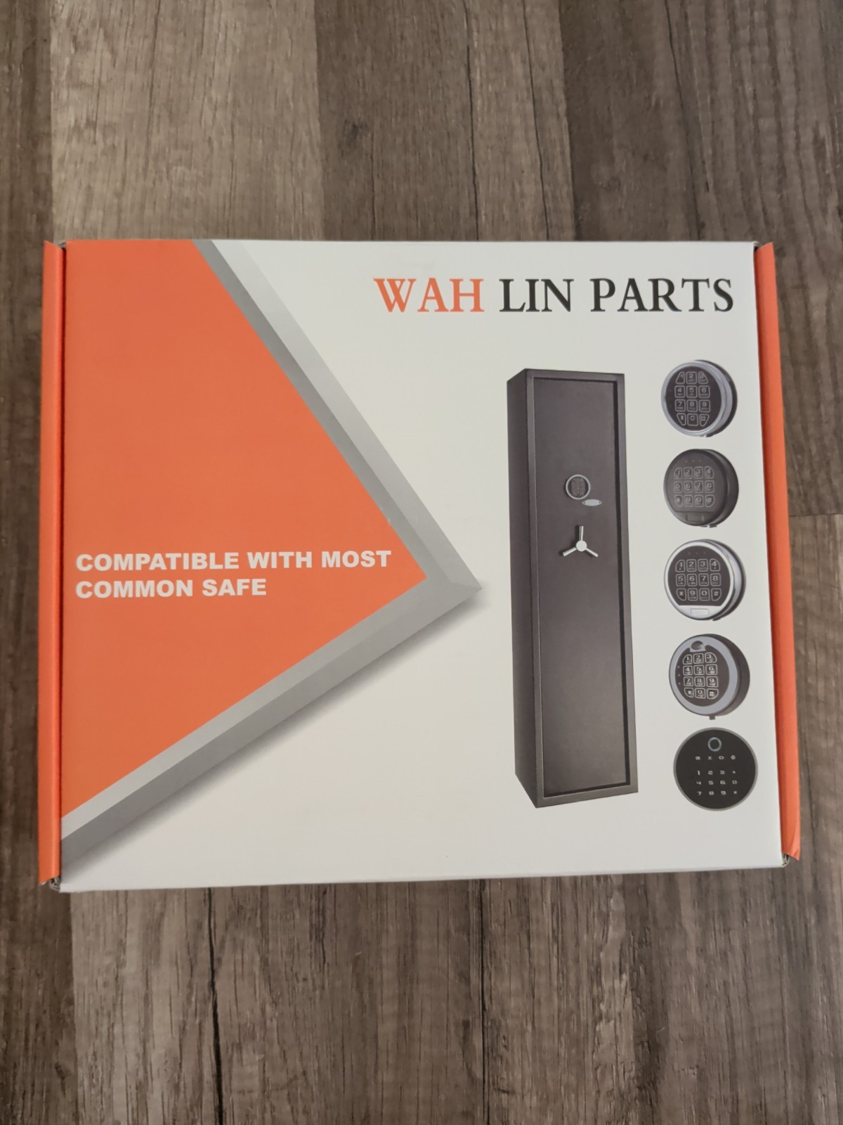 WAH LIN PARTS Black Electronic Fireproof Gun Safe Replacement Lock With Keypad