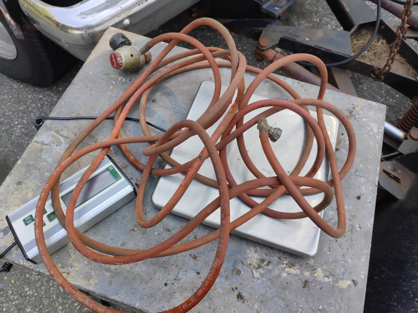 Turbo Torch Hose And Regulator