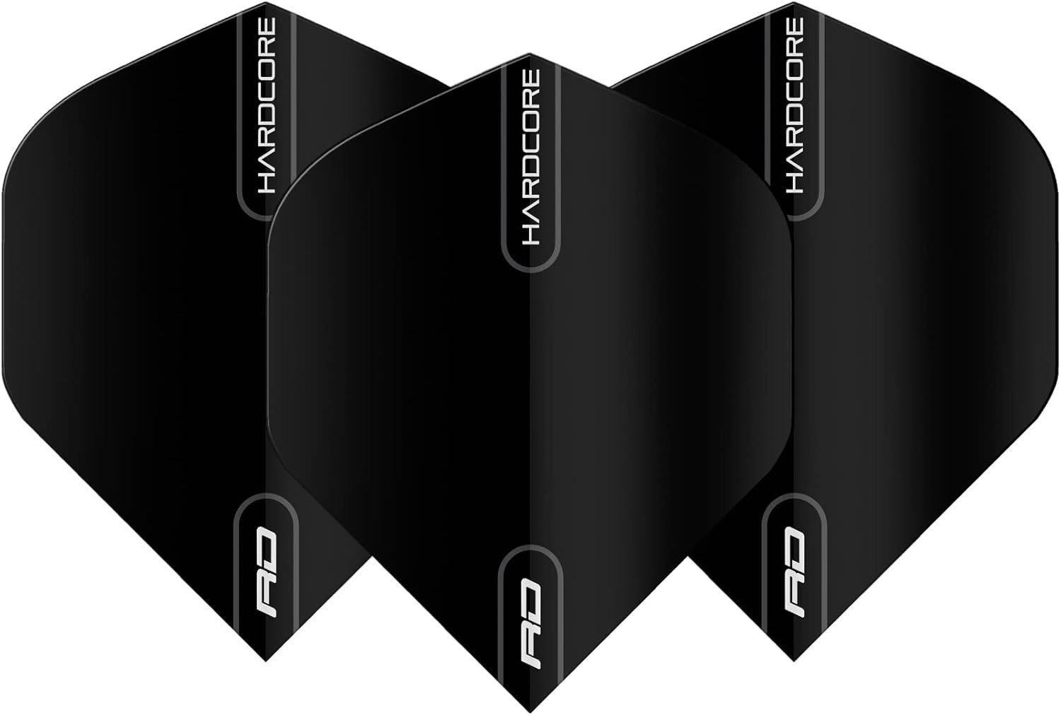 Hardcore XT Standard Dart Flights - Extra Thick 100 Micron Replacement Flight...
