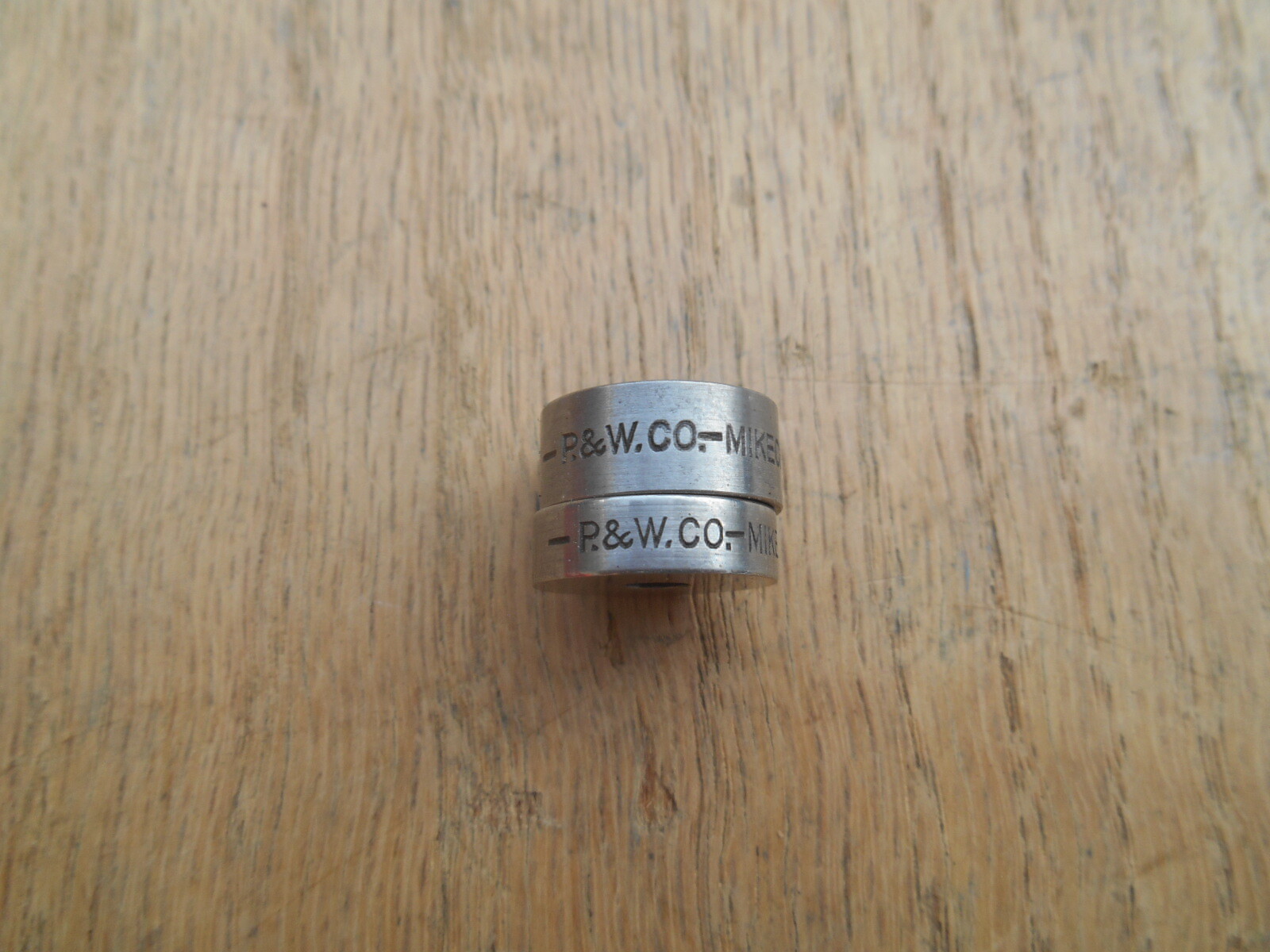 PRATT & WHITNEY MICROMETER STANDARDS , MIKECHECK , .200" & .300"