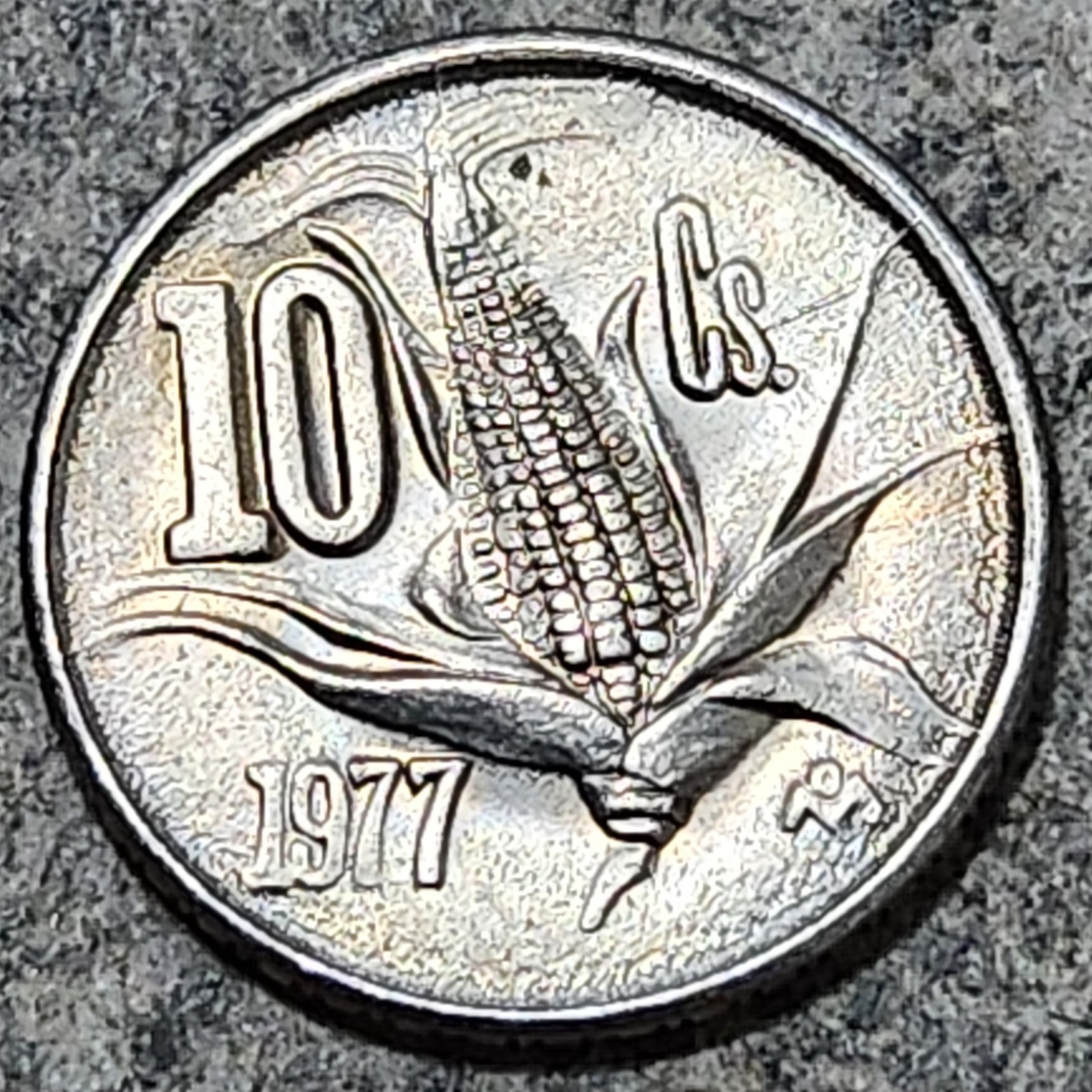 MEXICO 🇲🇽 TEN (10) CENTAVOS COIN 1977
