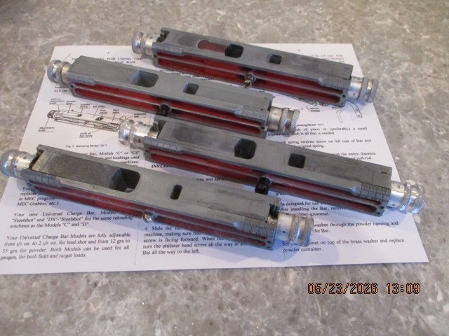 Universal Charge Bar, Mec, Texan, Model "C", Single Stage
