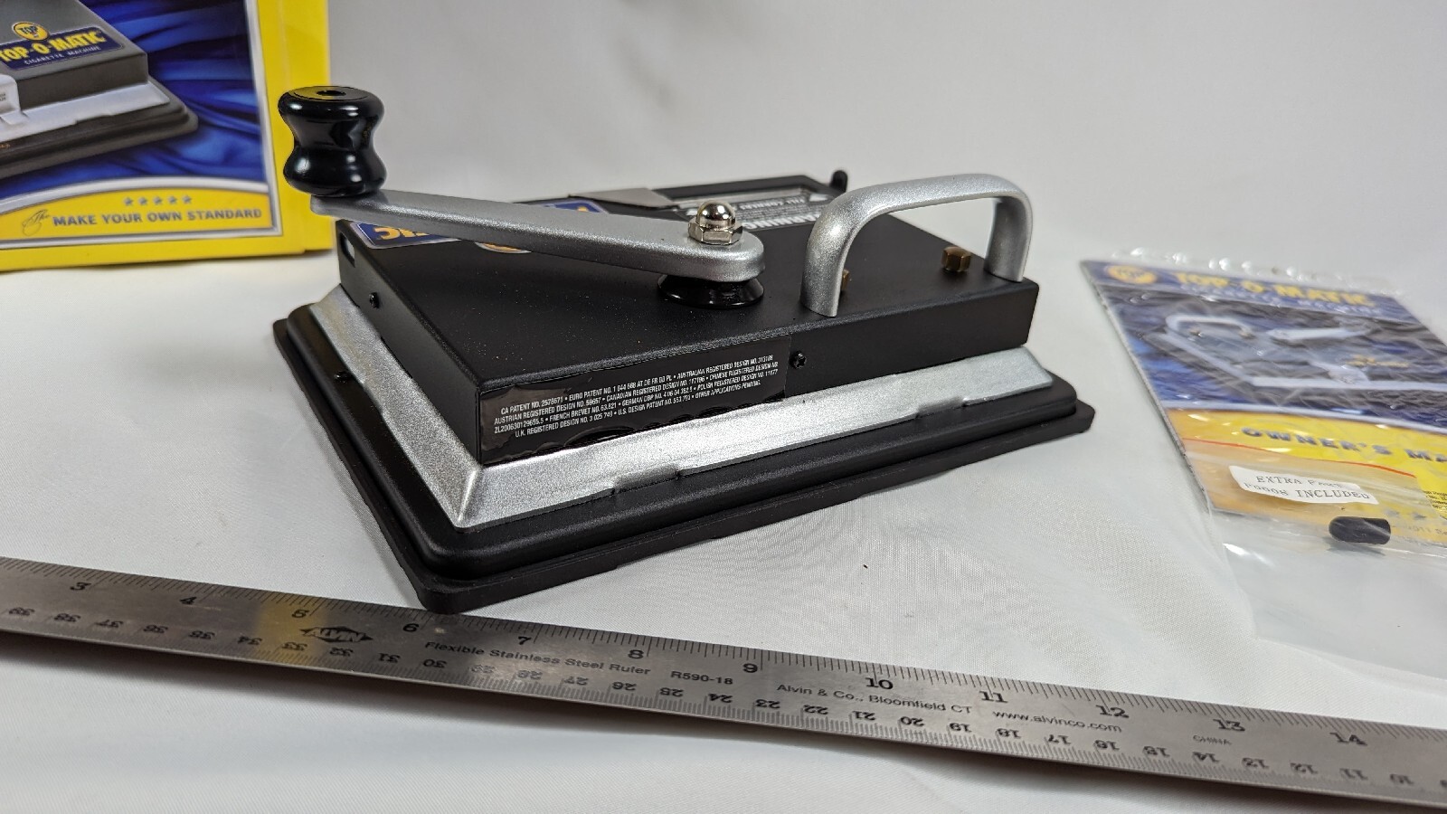 Top-O-Matic Cigarette Rolling Machine