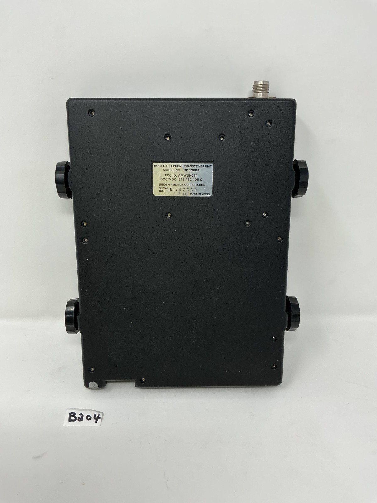 Uniden CP-1900A Mobile Telephone Transceiver Unit