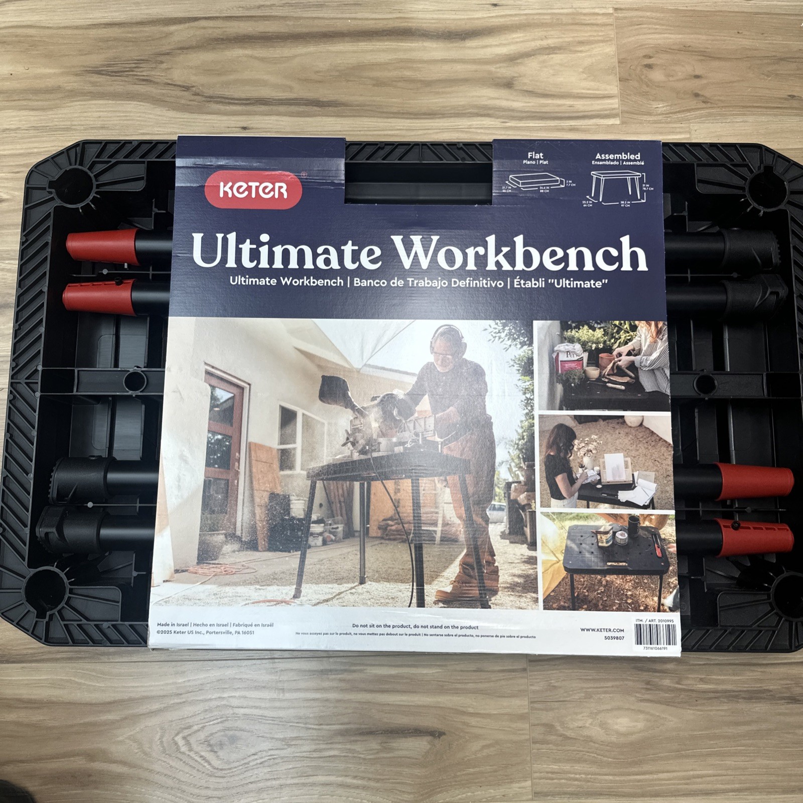 Keter Ultimate Workbench 38.2 In X 25.3 In X 31 In New