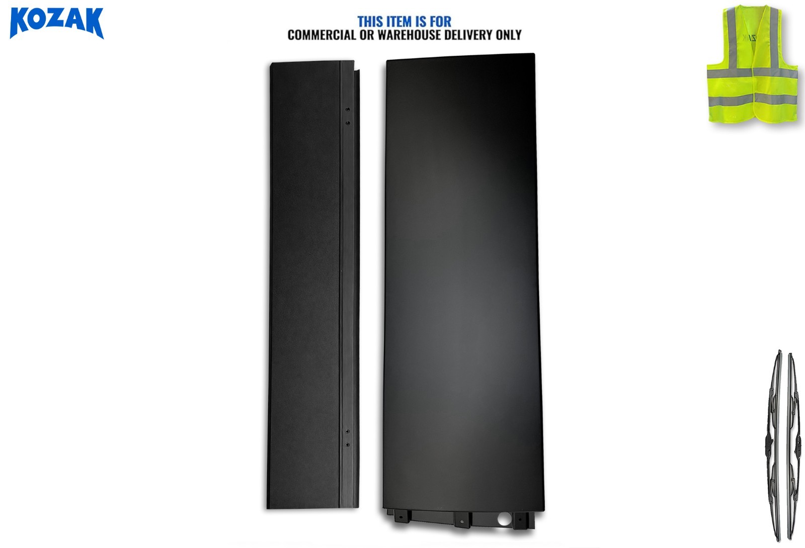 Cabin Fairing Lower Deflector w/Extension Right Compatible with Volvo VNL 2025+