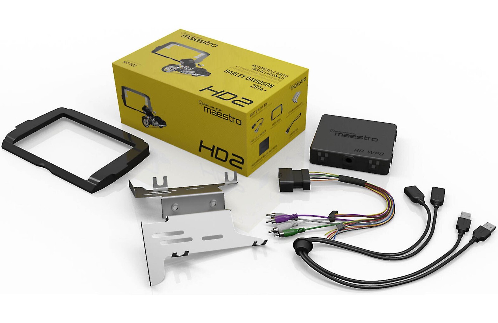 iDatalink KIT-HD2 new stereo and retain handlebar controls and more 14-20 HD
