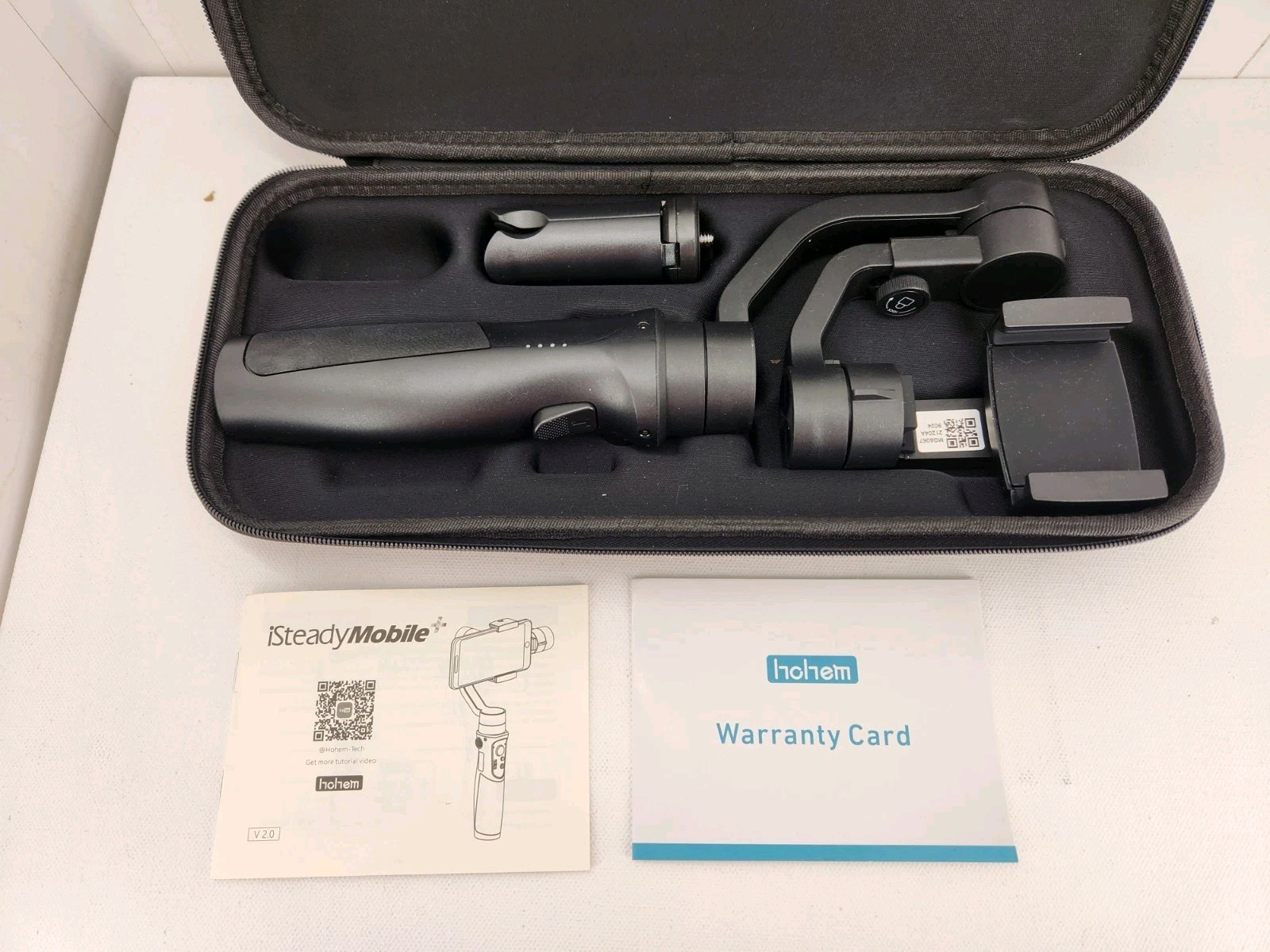 Hohem iSteady Mobile Plus Gimbal Stabilizer for 3-Axis Phone Gimbal + Case