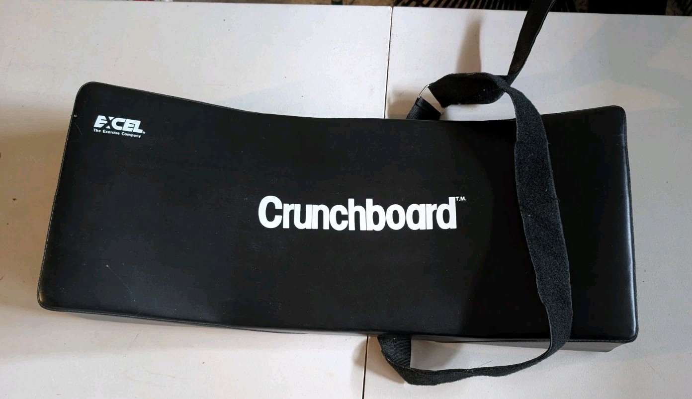 Excel Crunchboard Abdominal Ab Sit-up Workout Fitness Exercise Padded Platform