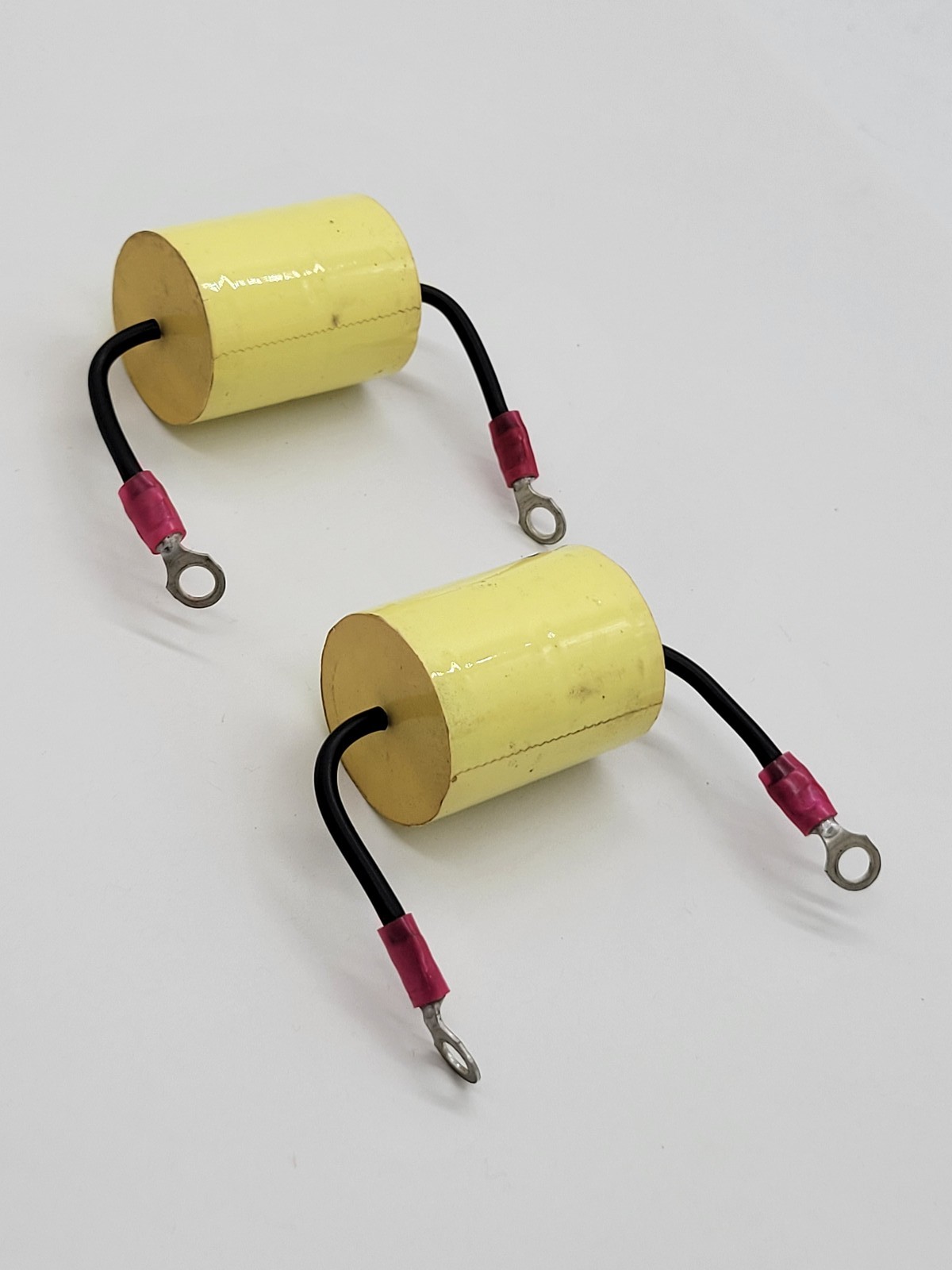 2PC Electrocube C 2832 Yellow Capacitor .5MF +10% 660V