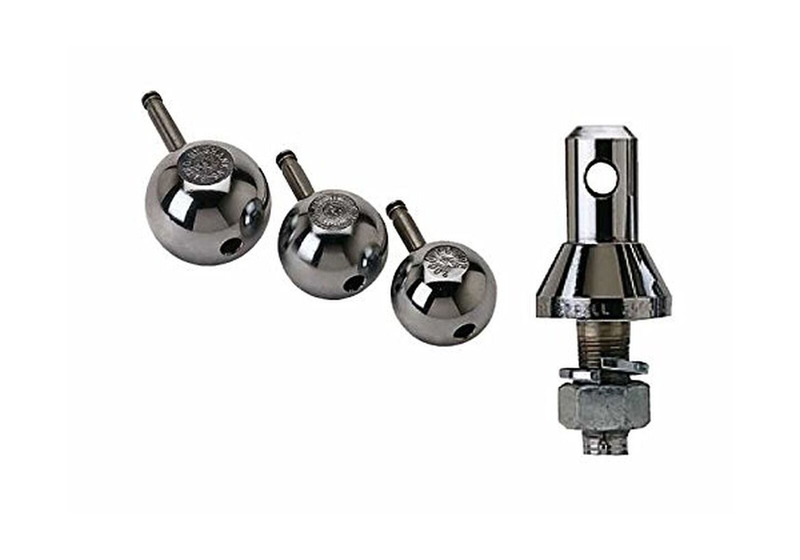 Convert A Ball Universal 1" Shank with 1-7/8" 2" & 2-5/16" Hitch Balls Set 900