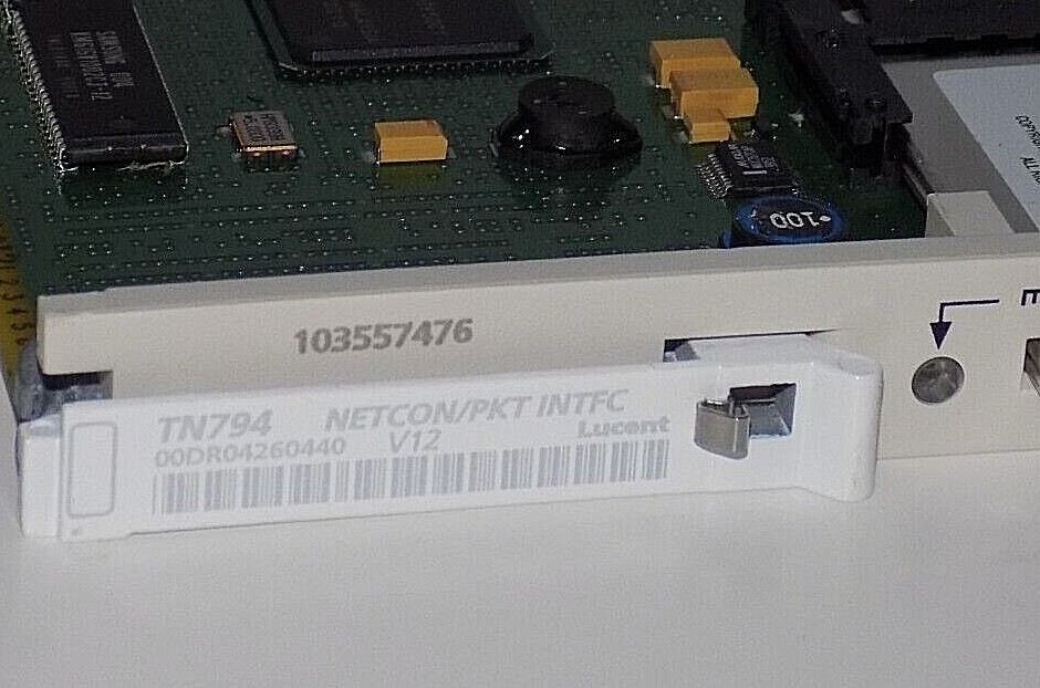 Lucent TN794 V12 NETCON/PKT INTFC w/ 4 megabyte Memory Card