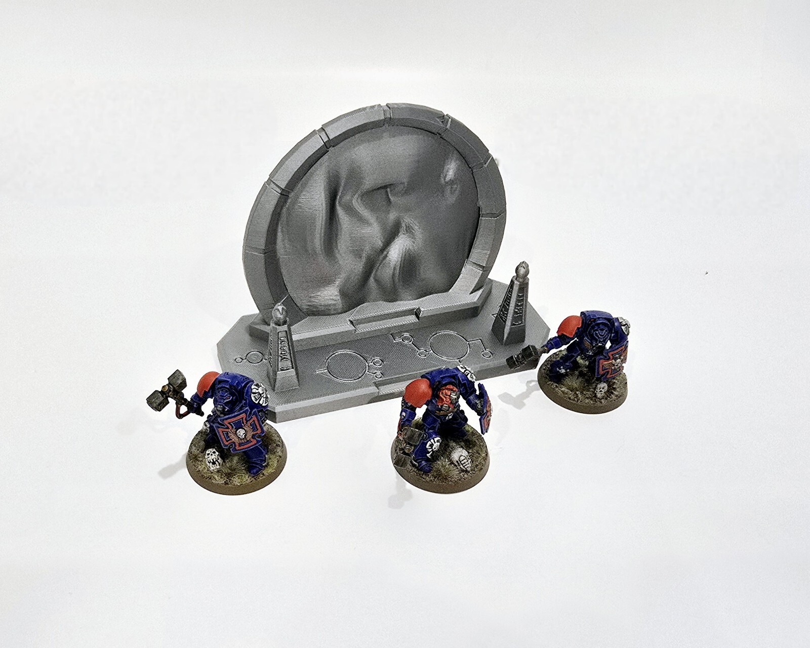 3D Printed Necron Proxy Active Space Portal Great For 40K Or Kill Team