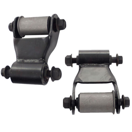 2PCS Rear Leaf Spring Shackle Kit 722-020 Left Right for Dodge Dakota Van Raider
