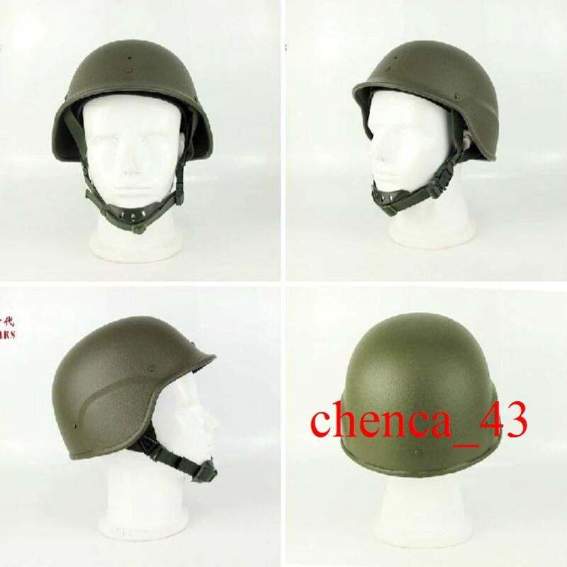 6b26 Replica Russian Special Forces Tactical Steel Helmet EMR Hat Cover Goggles