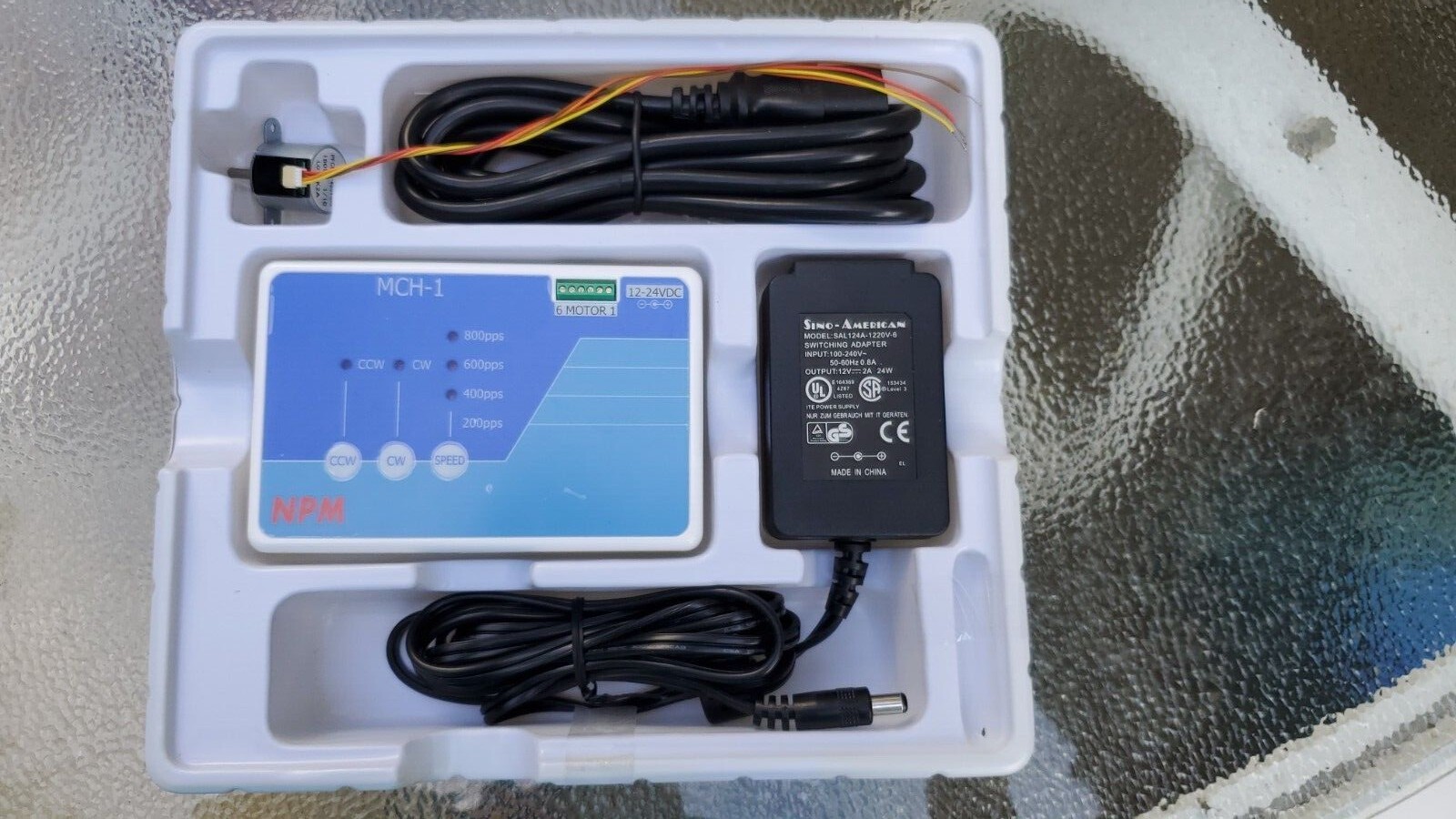 NPM MCH-1 Motion Checker. Motion control tool for 2 phase stepping motors
