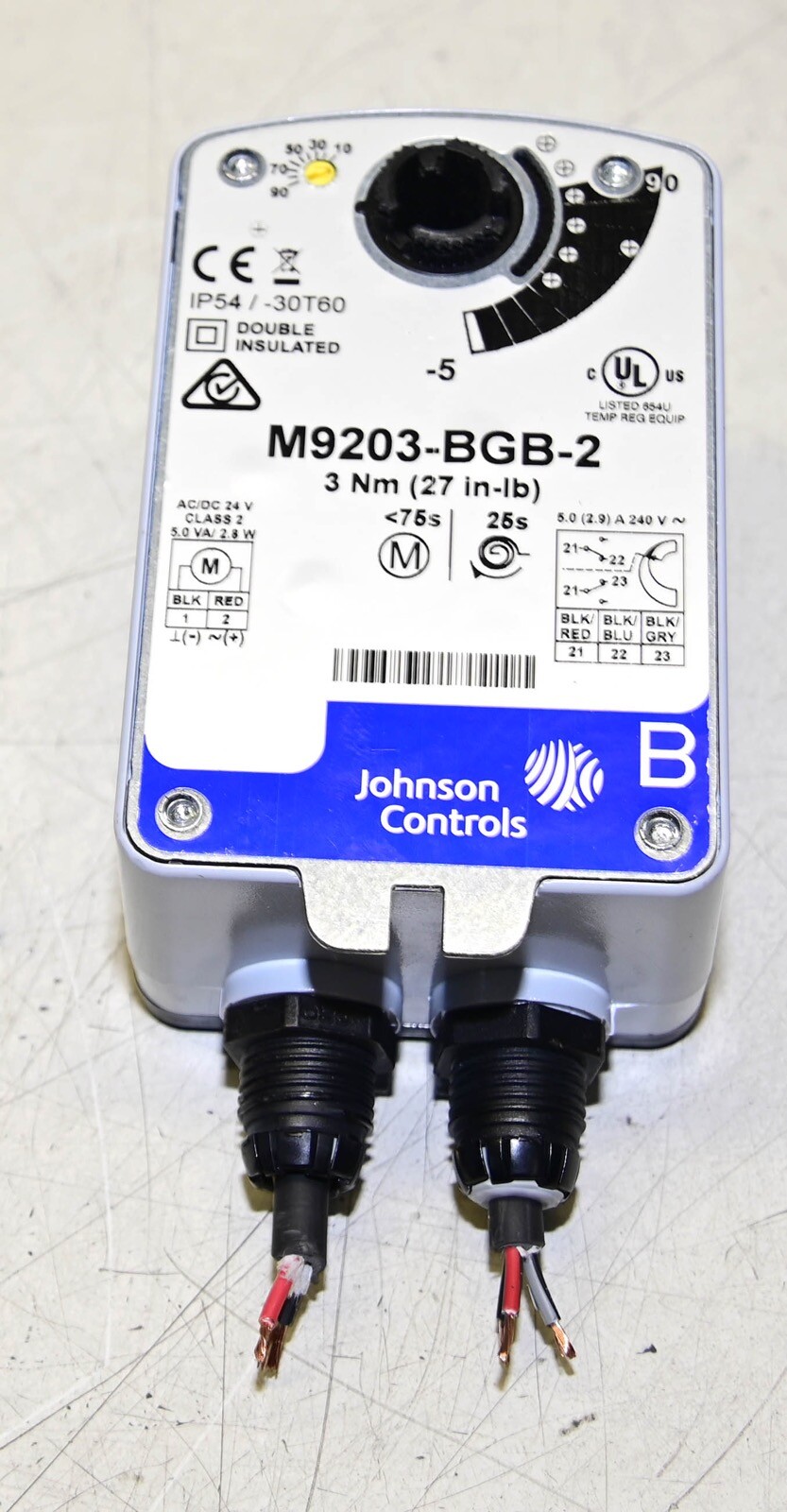 Johnson Controls M9203-BGB-2 Damper Actuator