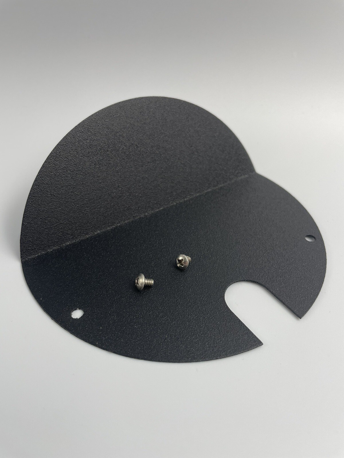 Kichler 15698 BKT Cut-Off Shield (For Use With 15015) - Textured Black Finish