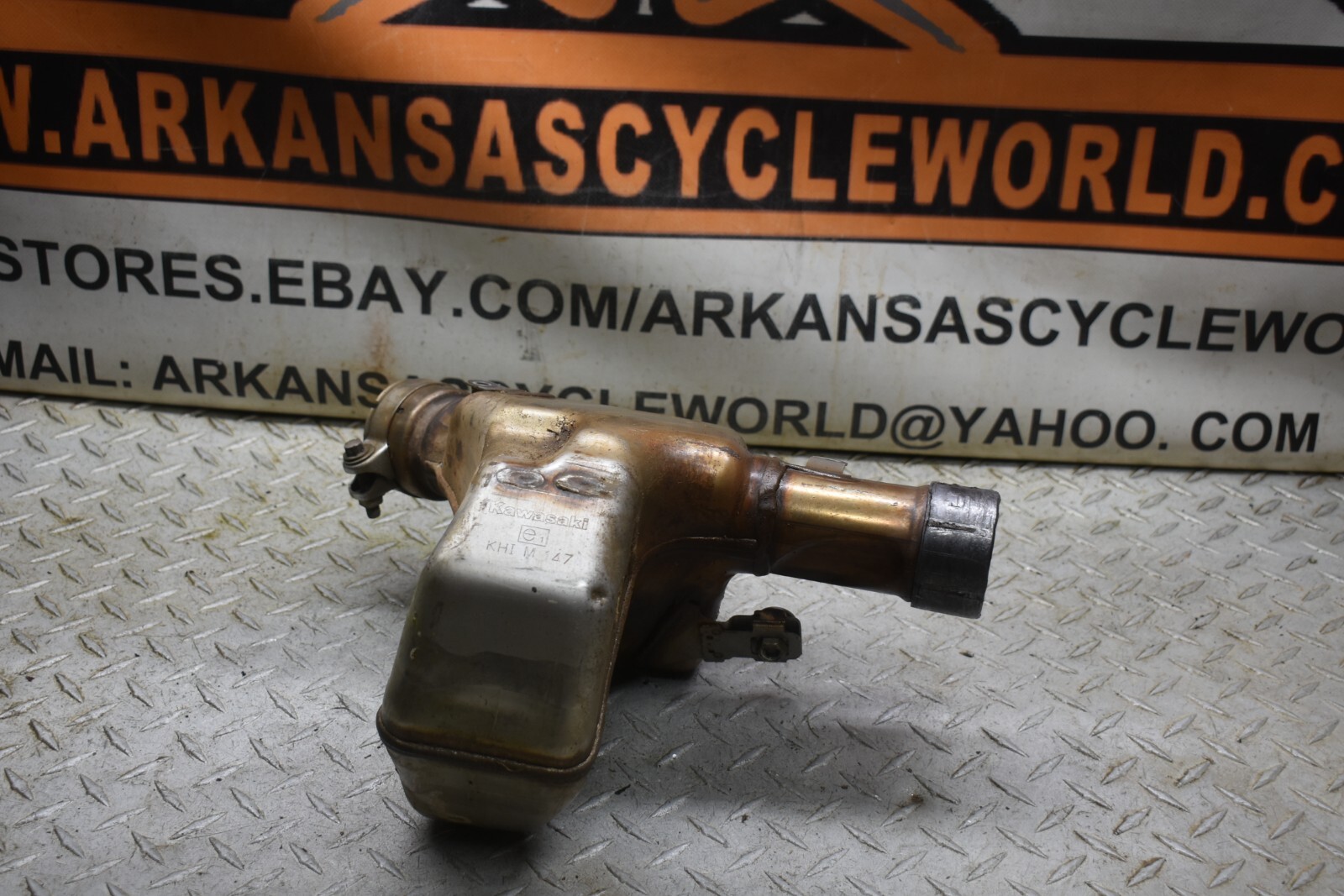 FB12 EXHAUST CHAMBER CONNECTOR  STOCK 13 KAWASAKI NINJA 636 ZX6 ZX 6 R FREE SHIP