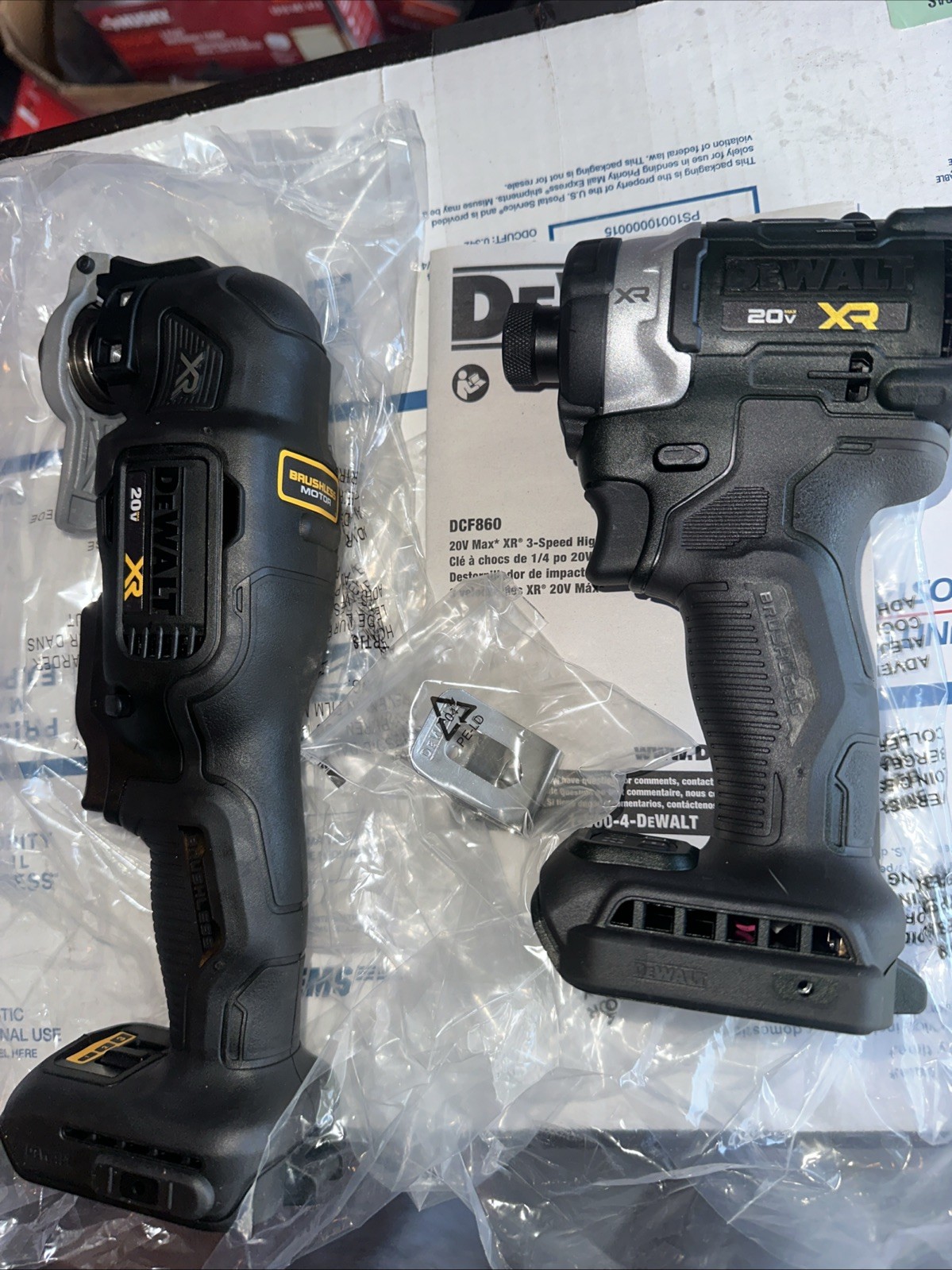 NEW! DeWalt 20V XR BLACKED OUT 1/4” High Torque & XR Multi-Tool (2025) Tool-Only