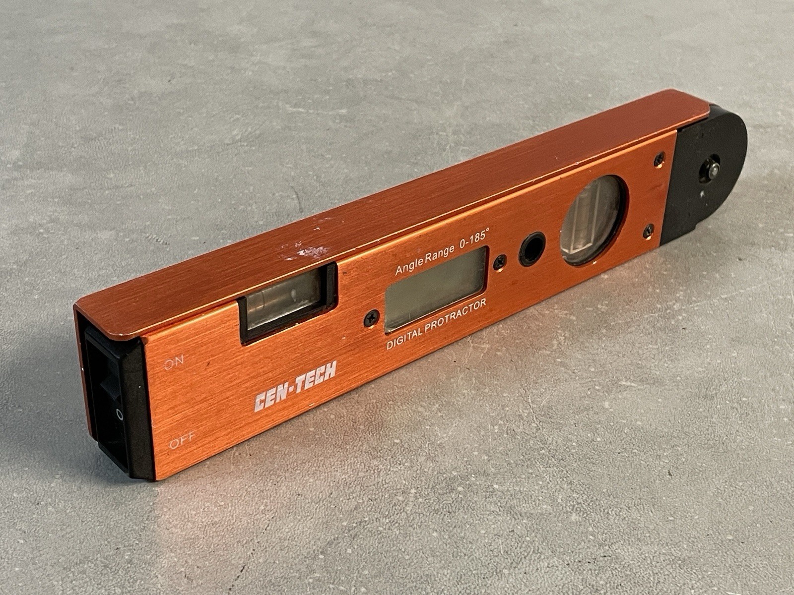 Working and Tested Cen-tech Digital Protractor Digital Angle Finder