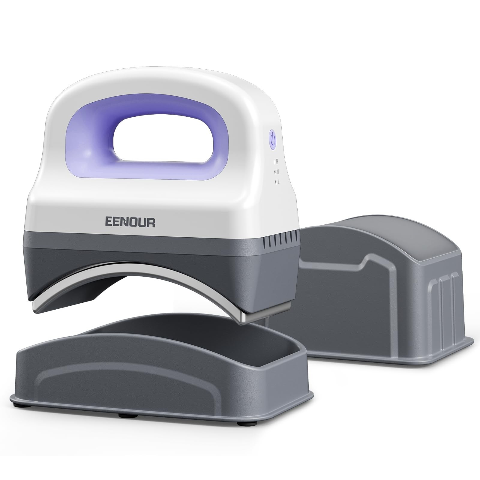 EENOUR Hat Press Machine, Mini Heat Press for Caps with 3 Heating Levels