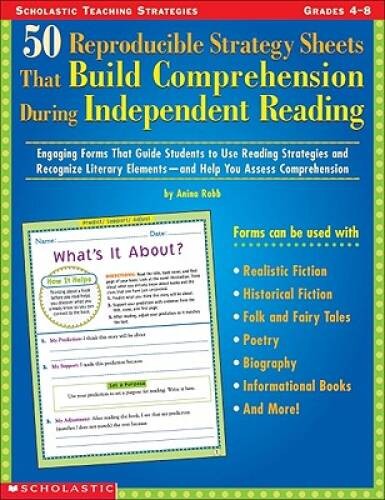 50 Reproducible Strategy Sheets That Build Comprehension During Inde - VERY GOOD