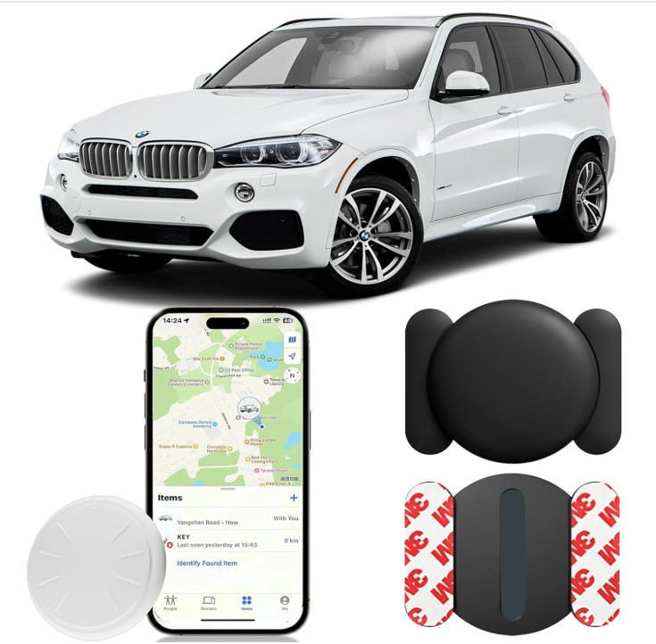 GPS Tracker for Vehicles,1PCS Car Tracking Device,Mini Hidden HMTAG