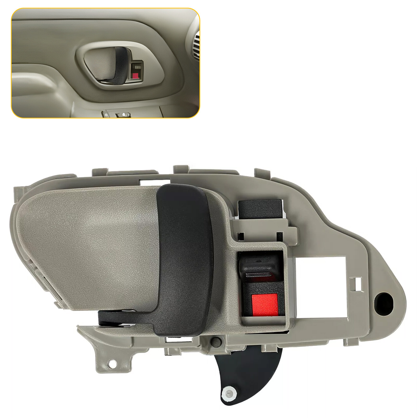 Door Handle Inside Interior Gray Driver Left Side For Chevy GMC Tahoe Suburban