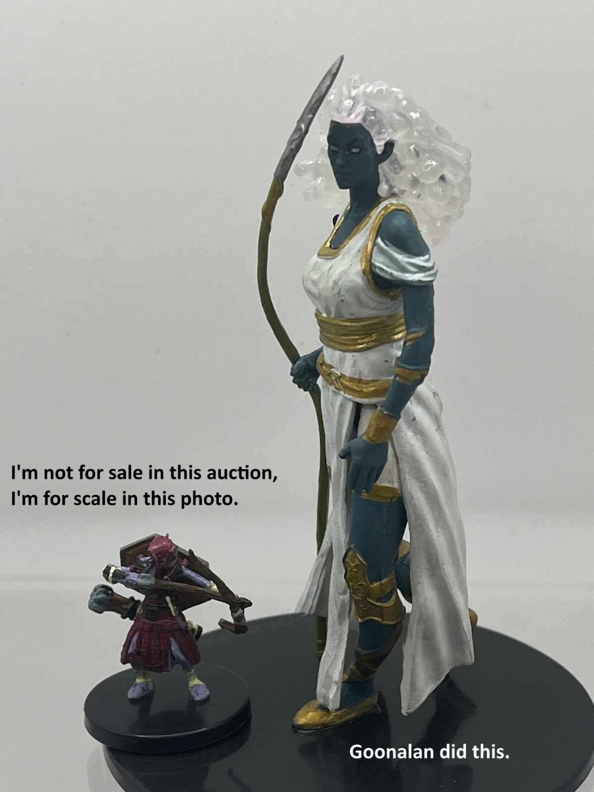 D&D Pathfinder Mini Legendary Adventures 32a Cloud Giant Spear UC HUGE