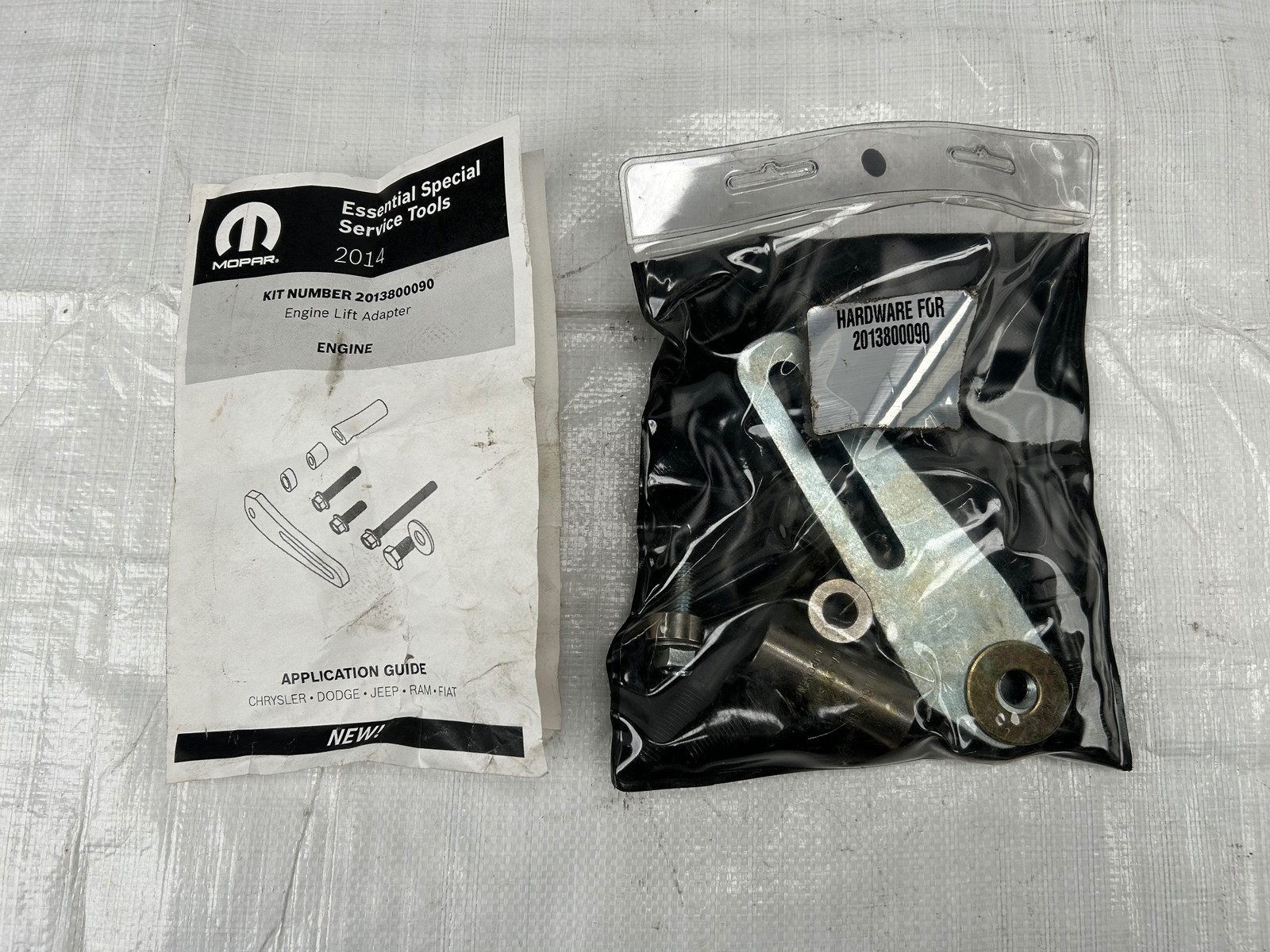 Mopar 2014-2019 RAM 6.4L 6.2L Engine Lift Adapter Hardware 2013800090