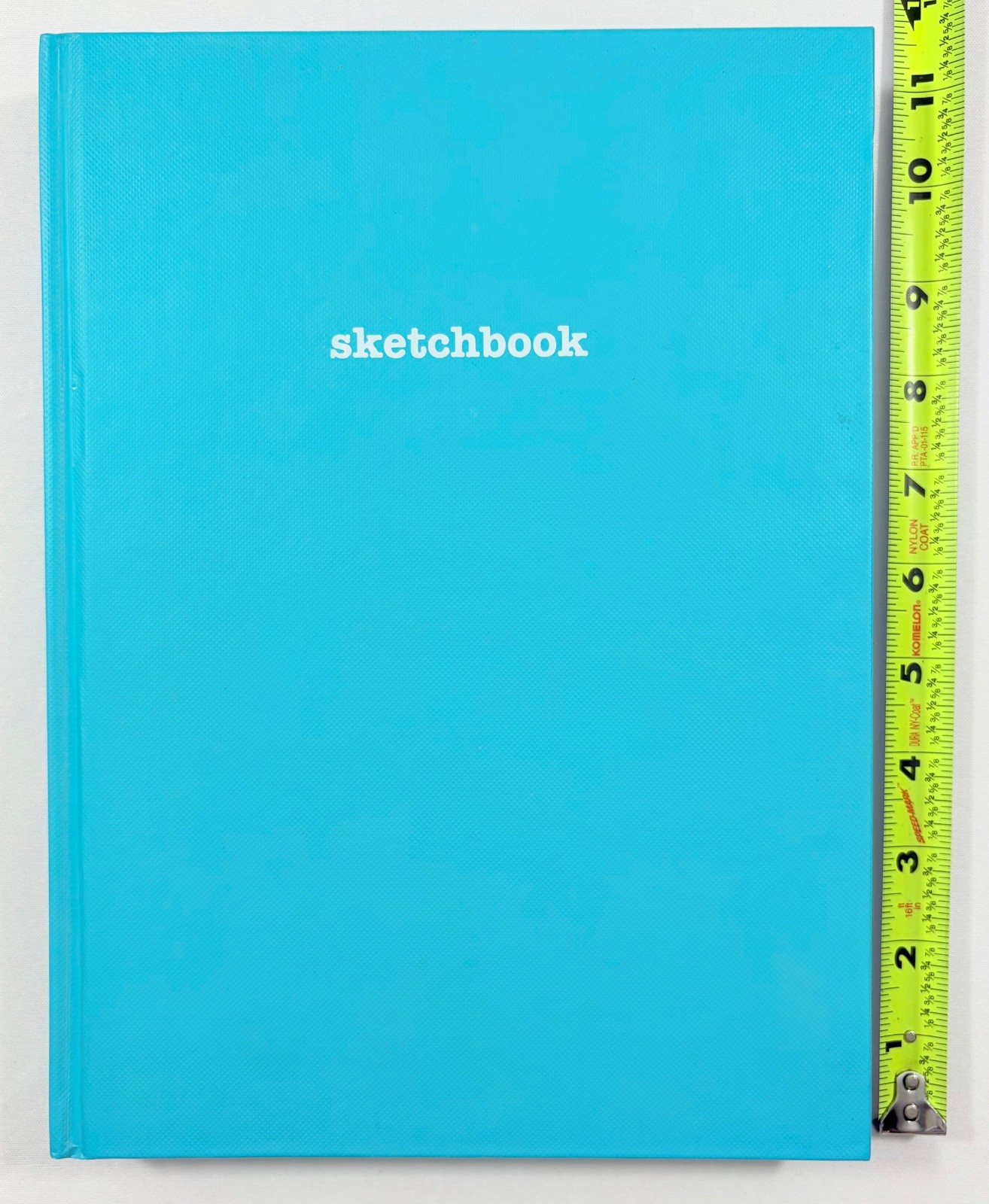 BARNES & NOBEL HARDBACK TEAL SKETCHBOOK 192 PAGES 11 X 8