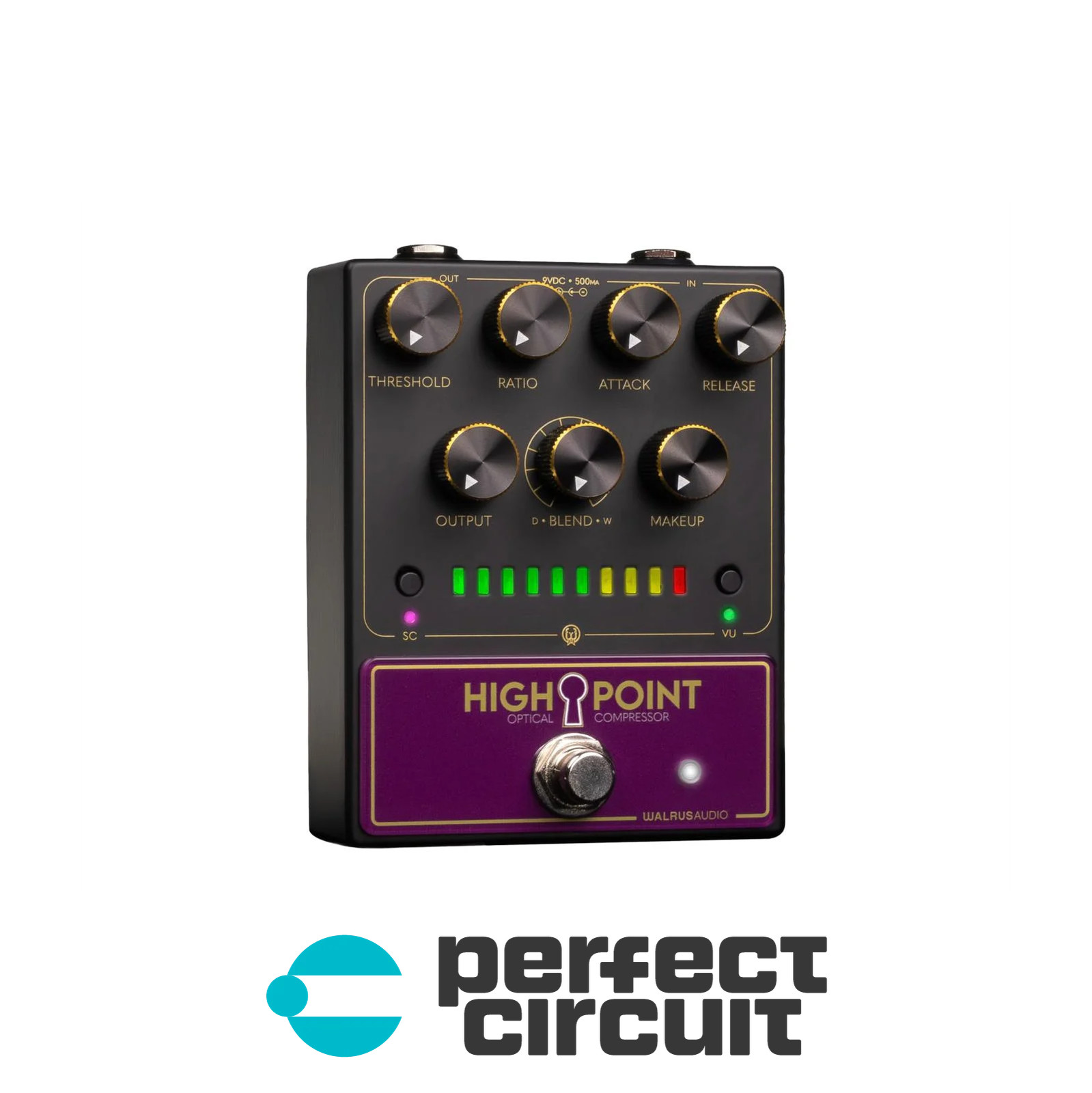 Walrus Audio Highpoint Optical Compressor Pedal EFFECTS NEW - PERFECT CIRCUIT