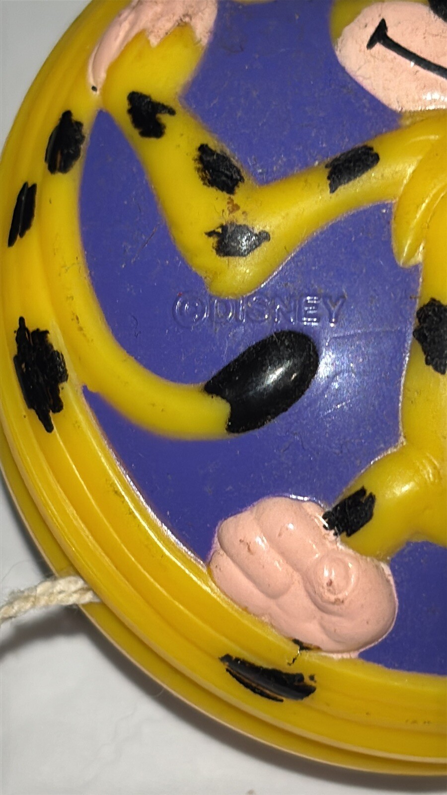 Vintage Marsupilami Dog Disney Pizza Hut Yellow Yo-Yo