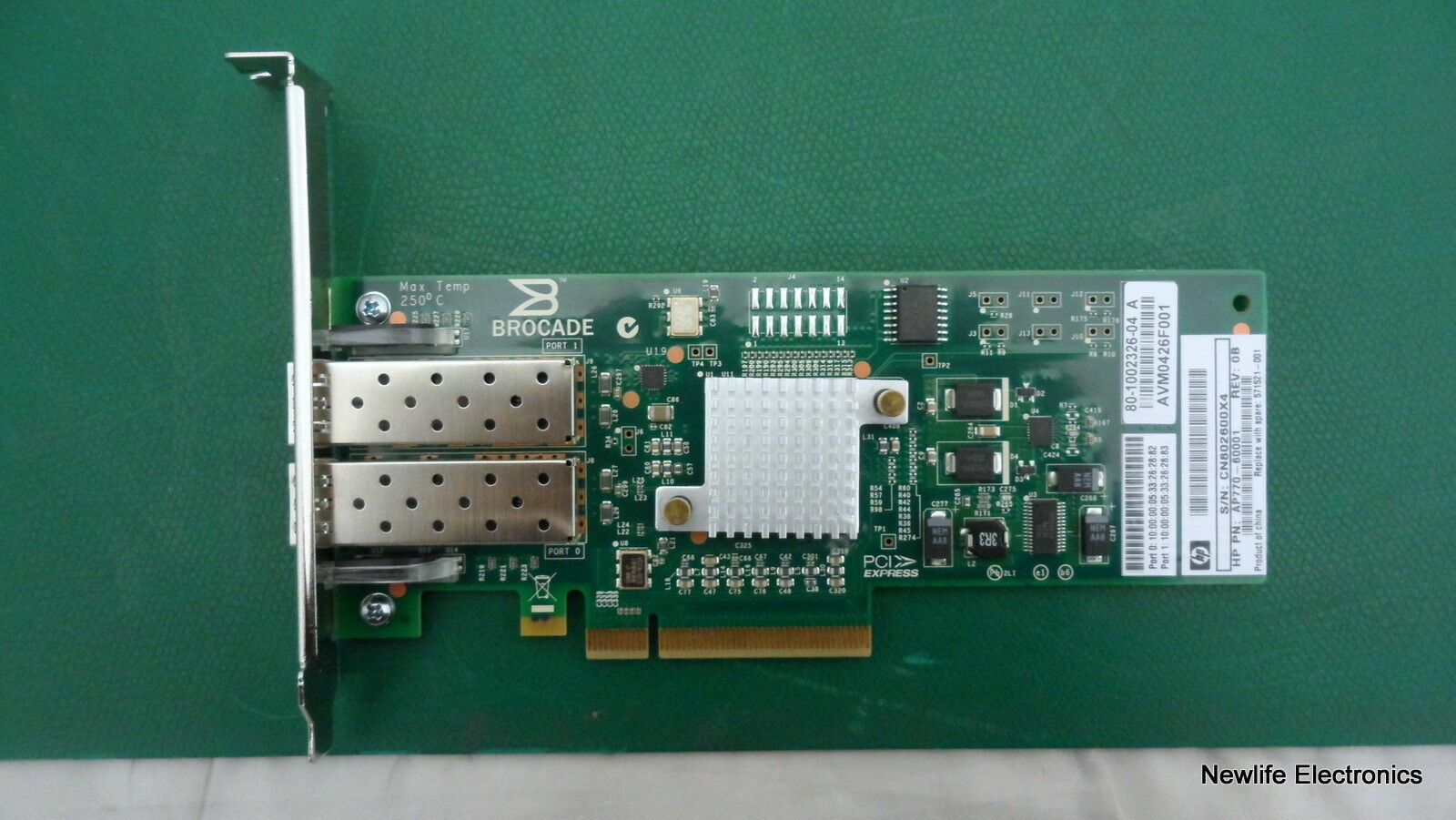 HP 571521-001 8Gb 1-port Fibre Channel HBA AP770-60001