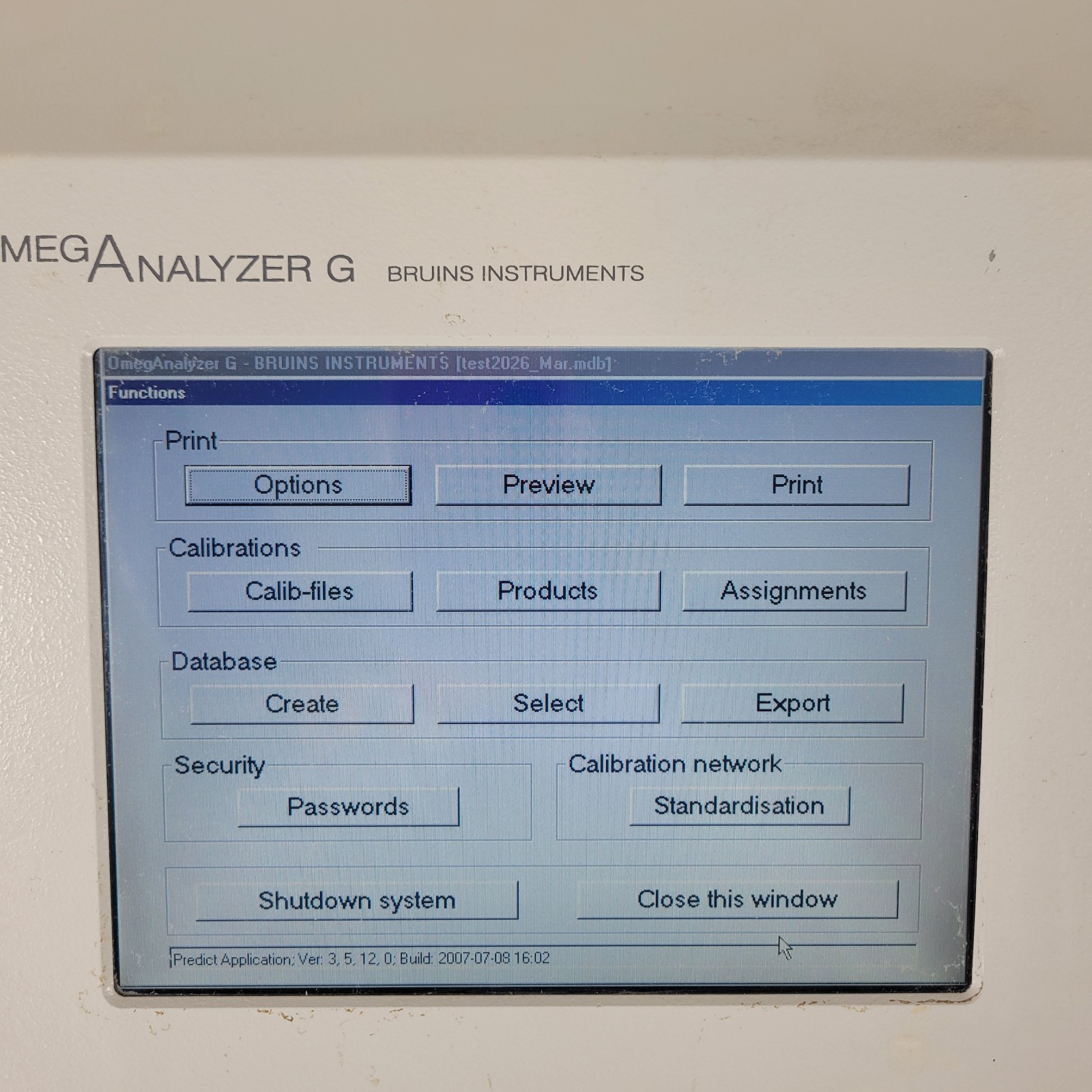 TESTED Bruins OmegAnalyzer G NIR Grain Analyzer Wheat Barley Corn Protein Moist