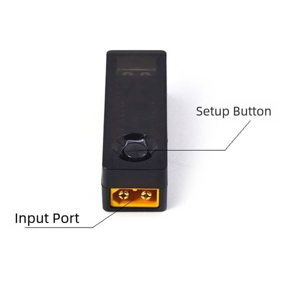 Plastic Fast for CHARGER for Lithium Packs with User Selectable